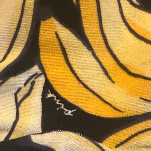 PINK Victoria's Secret Black and Yellow Banana Print Panties - Picture 4 of 5